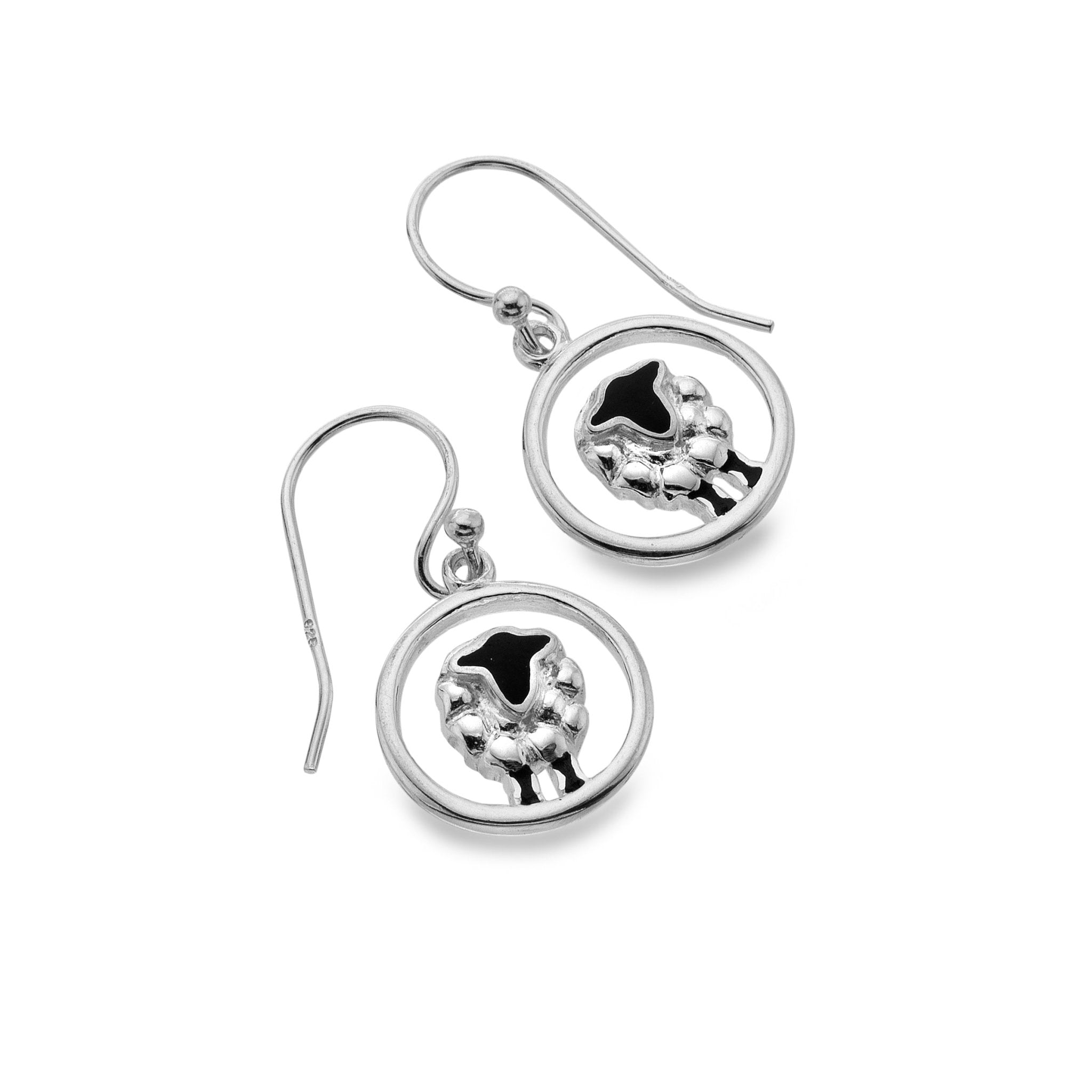 Fluffy Sheep Earrings